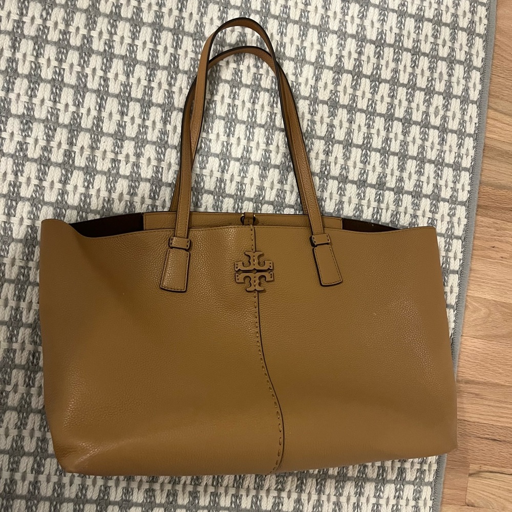 Tory Burch tote. Camel color